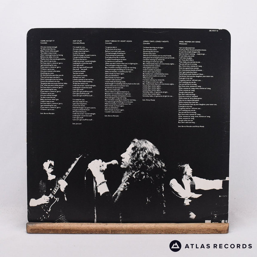 Whitesnake - Come An' Get It - A-1 B-2 LP Vinyl Record - VG+/VG+