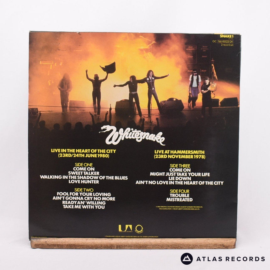 Whitesnake - Live... In The Heart Of The City - 2 x LP Vinyl Record - EX/EX