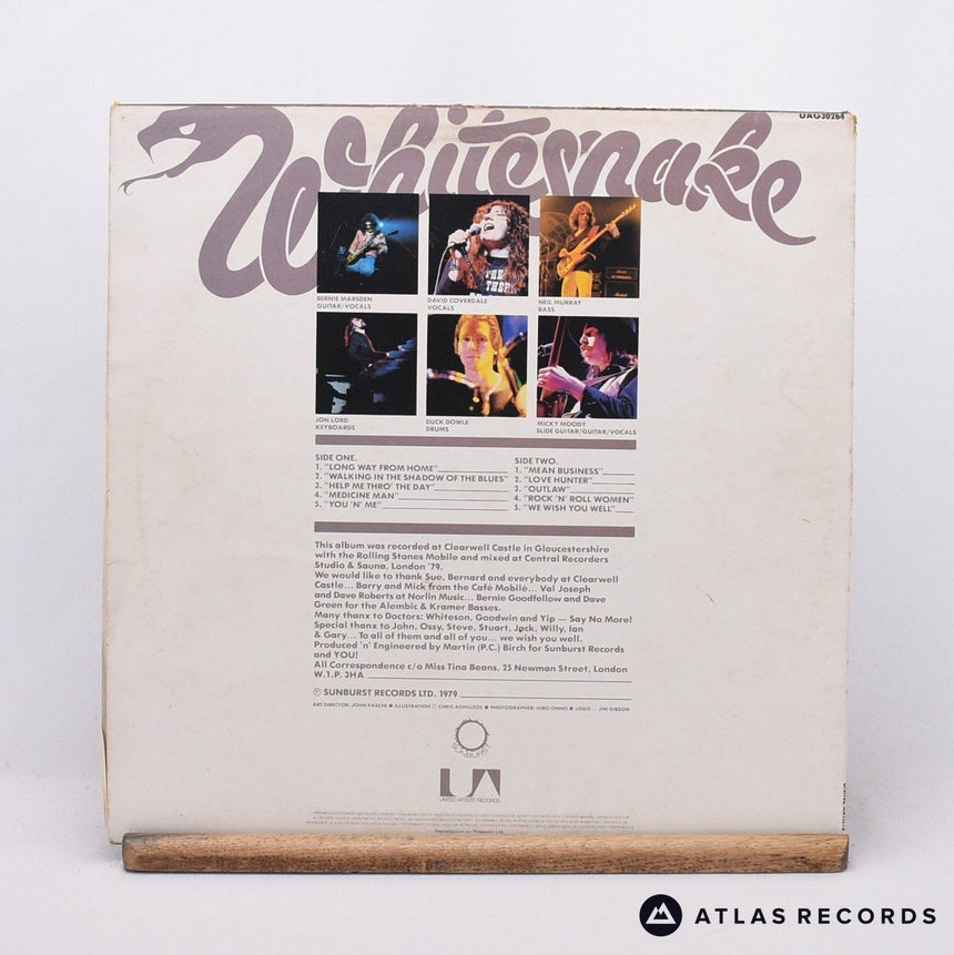 Whitesnake - Lovehunter - Lyric Sheet A-1 B-1 LP Vinyl Record - VG+/VG+