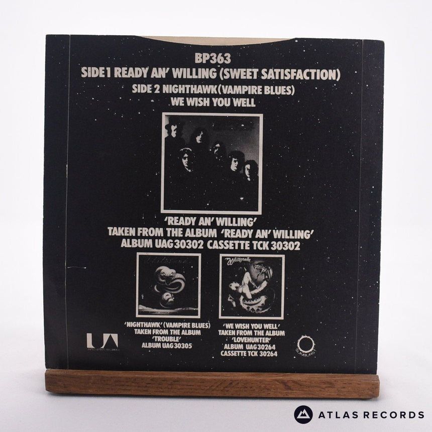 Whitesnake - Ready An' Willing - 7" EP Vinyl Record - VG+/EX