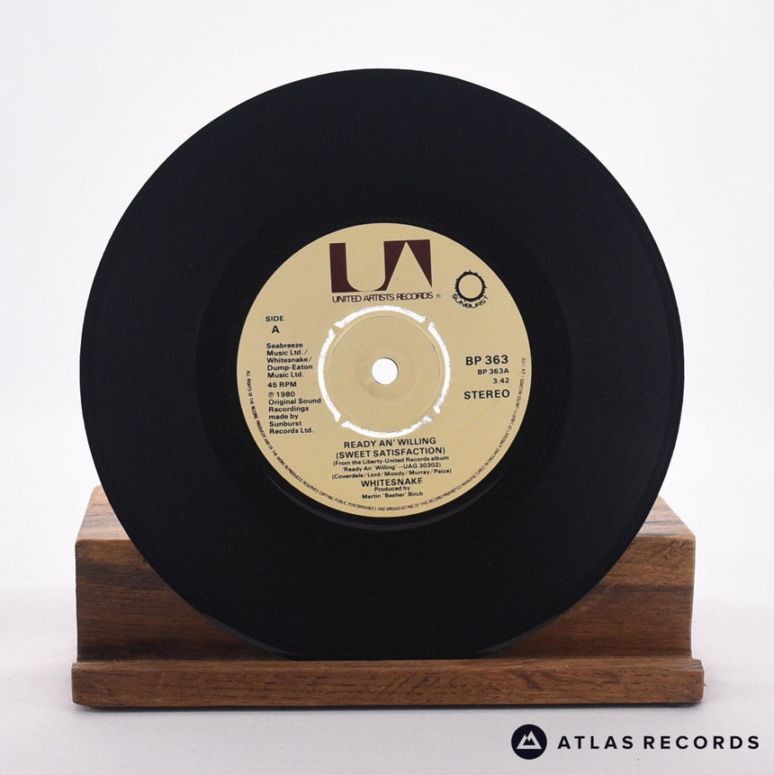Whitesnake - Ready An' Willing - 7" EP Vinyl Record - VG+/EX