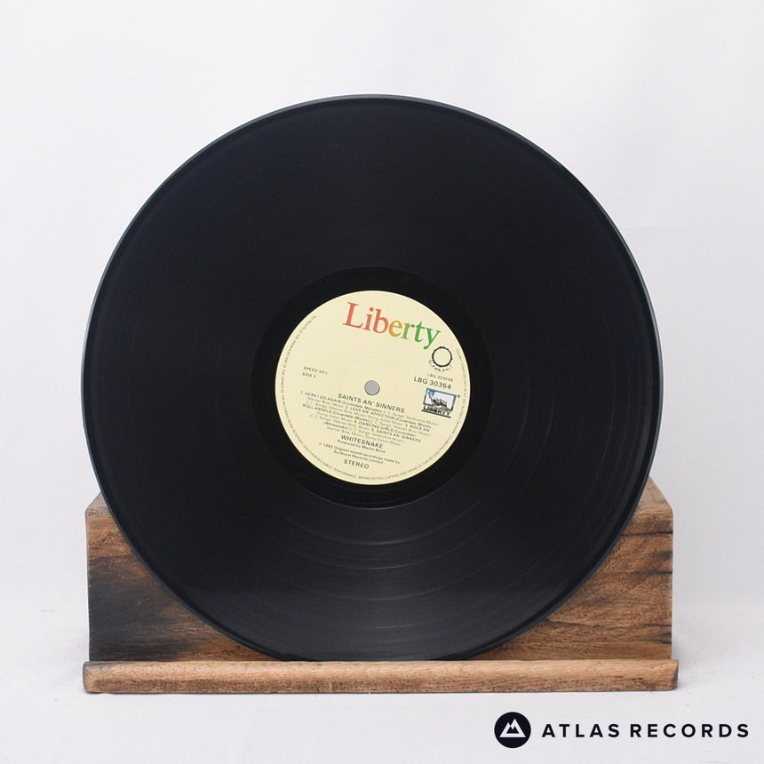 Whitesnake - Saints & Sinners - Insert LP Vinyl Record - EX/EX