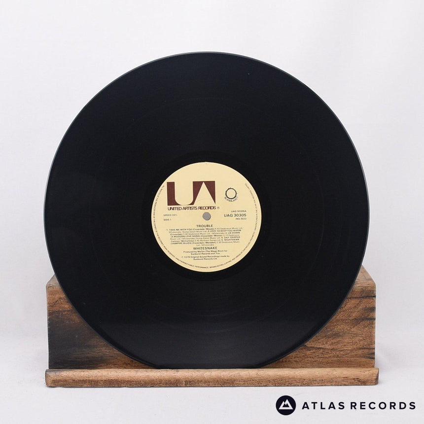 Whitesnake - Trouble - Bilbo Reissue LP Vinyl Record - VG+/EX