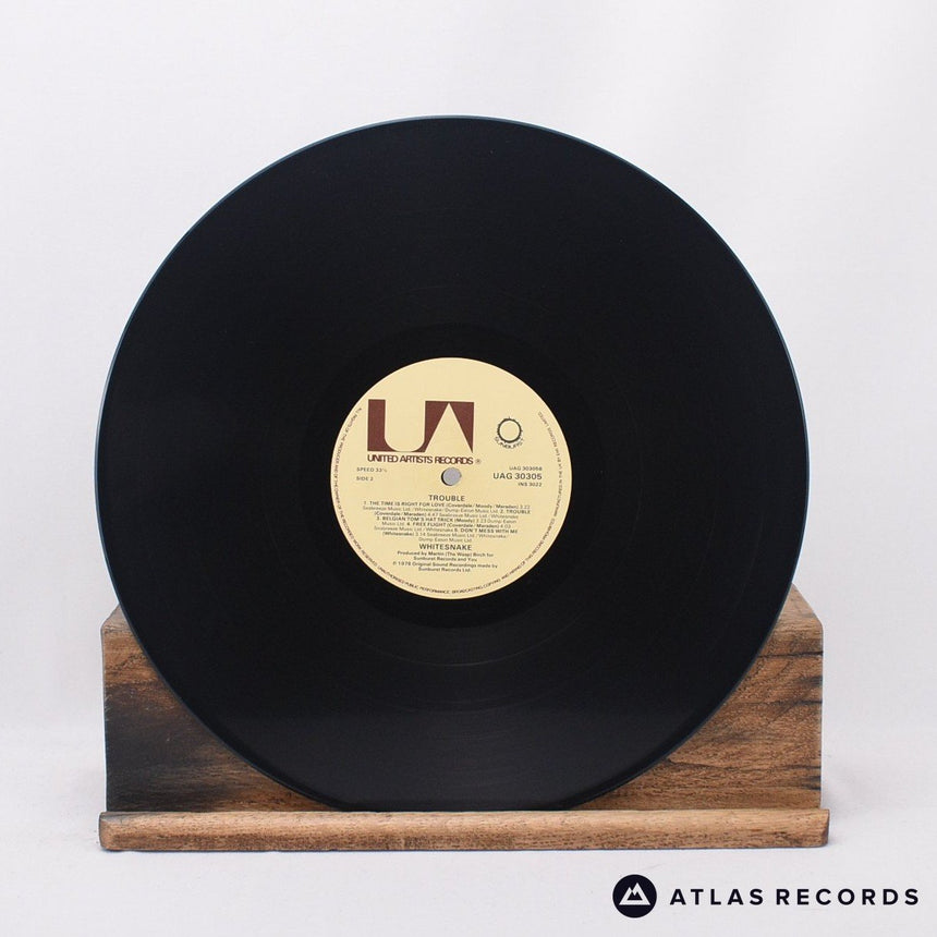 Whitesnake - Trouble - Bilbo Reissue LP Vinyl Record - VG+/EX