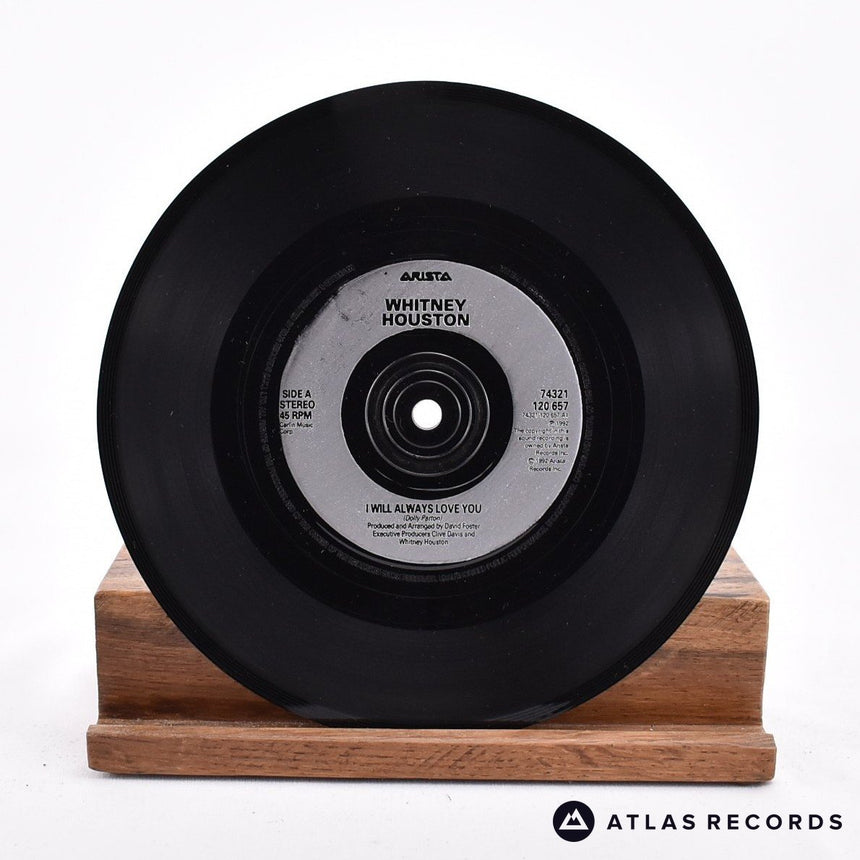 Whitney Houston - I Will Always Love You - 7" Vinyl Record - VG+/VG+