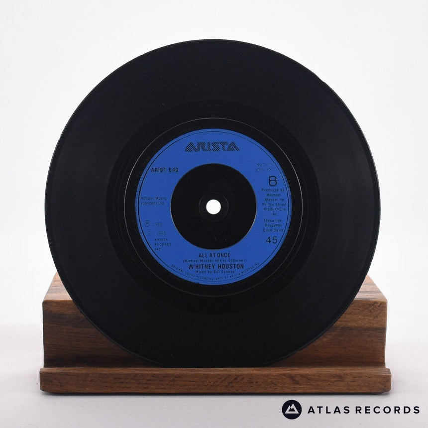 Whitney Houston - Saving All My Love For You - 7" Vinyl Record - VG+/EX