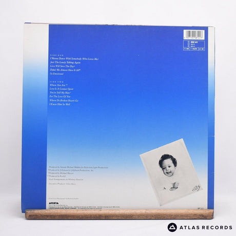 Whitney Houston - Whitney - A-3 B-1 LP Vinyl Record - EX/EX