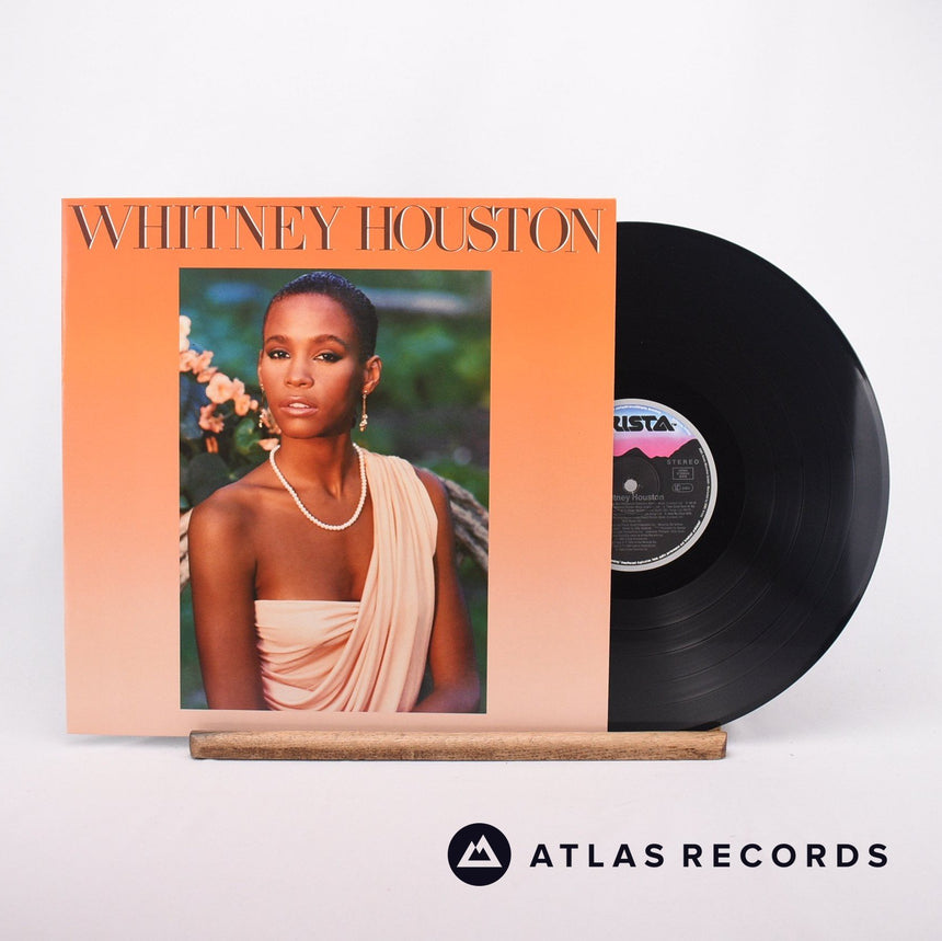 Whitney Houston Whitney Houston LP Vinyl Record - Front Cover & Record