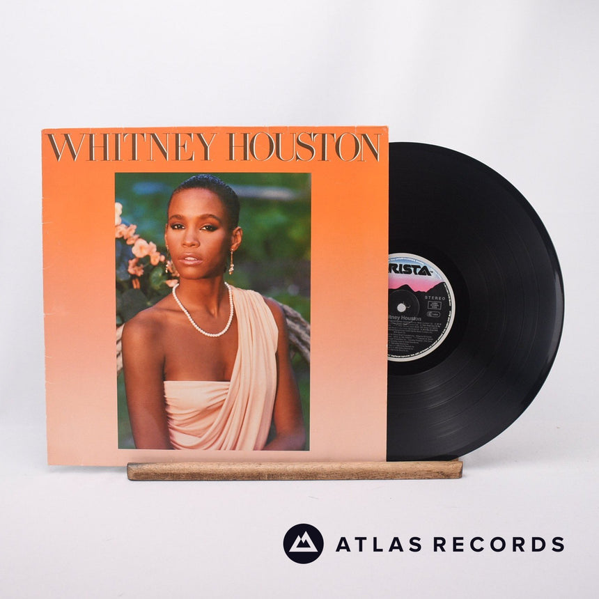 Whitney Houston Whitney Houston LP Vinyl Record - Front Cover & Record