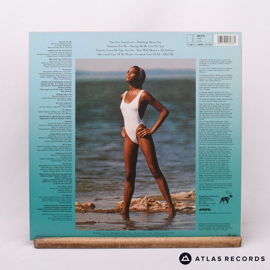 Whitney Houston - Whitney Houston - Reissue LP Vinyl Record - EX/EX