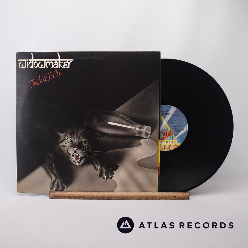 Widowmaker Too Late To Cry LP Vinyl Record - Front Cover & Record