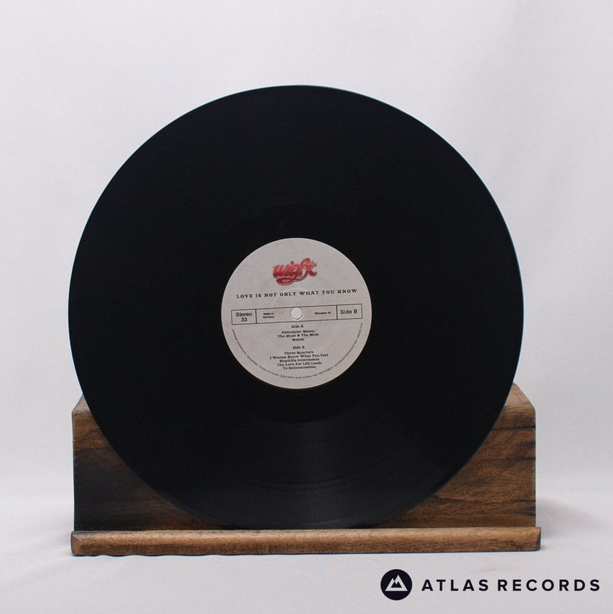 Wight - Love Is Not Only What You Know - LP Vinyl Record - NM/EX