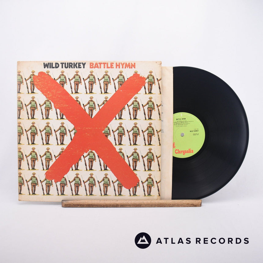 Wild Turkey Battle Hymn LP Vinyl Record - Front Cover & Record