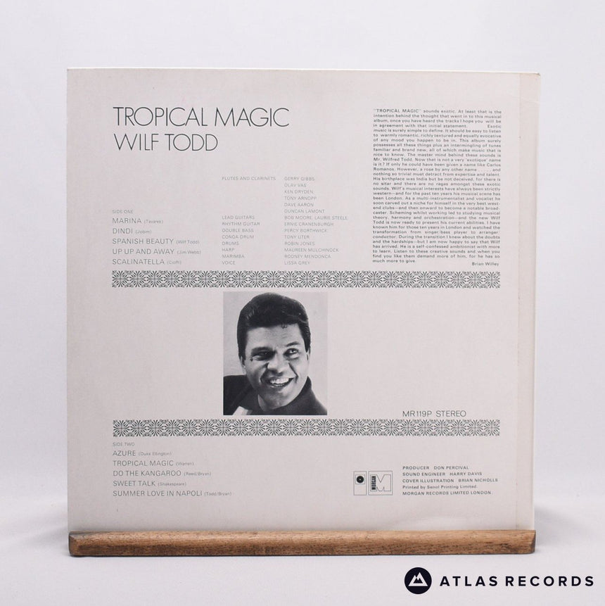 Wilf Todd - Tropical Magic - LP Vinyl Record - EX/VG+