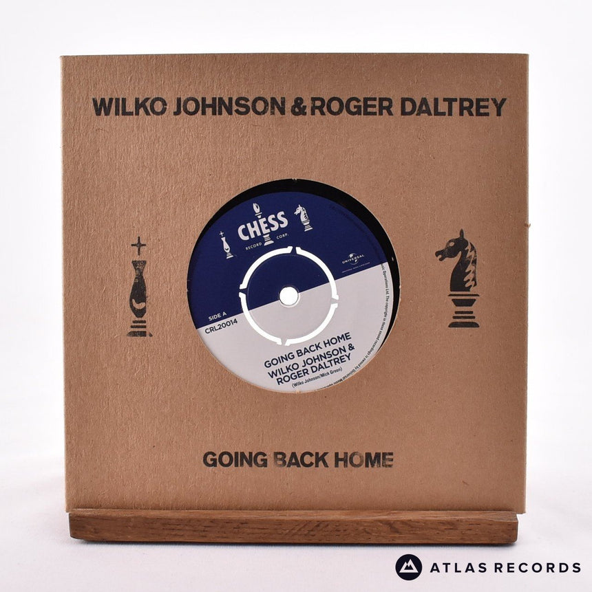 Wilko Johnson Going Back Home 7" Vinyl Record - Front Cover & Record