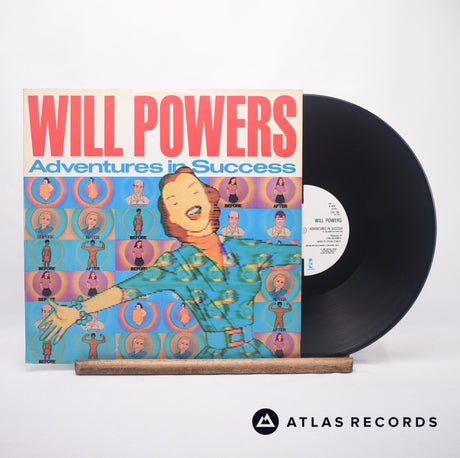 Will Powers Adventures In Success 12" Vinyl Record - Front Cover & Record