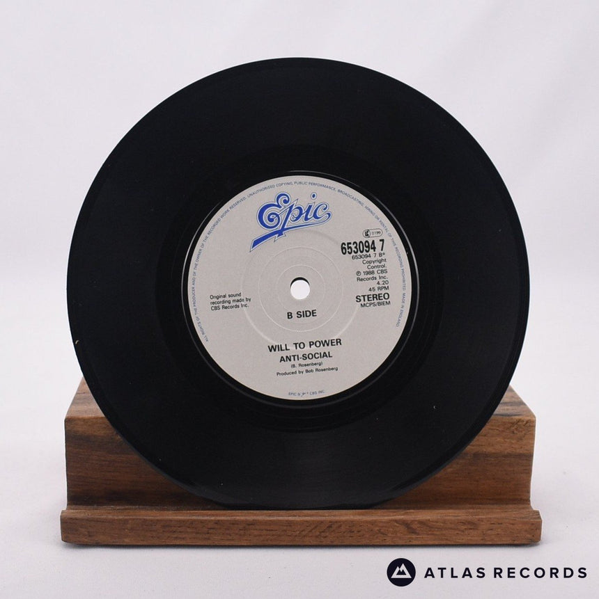 Will To Power - Freebaby - 7" Vinyl Record - EX/EX