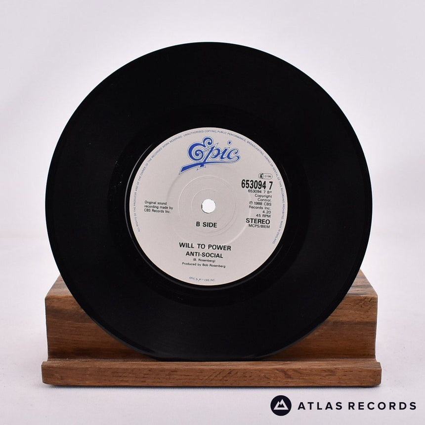 Will To Power - Freebaby - 7" Vinyl Record - EX/VG+