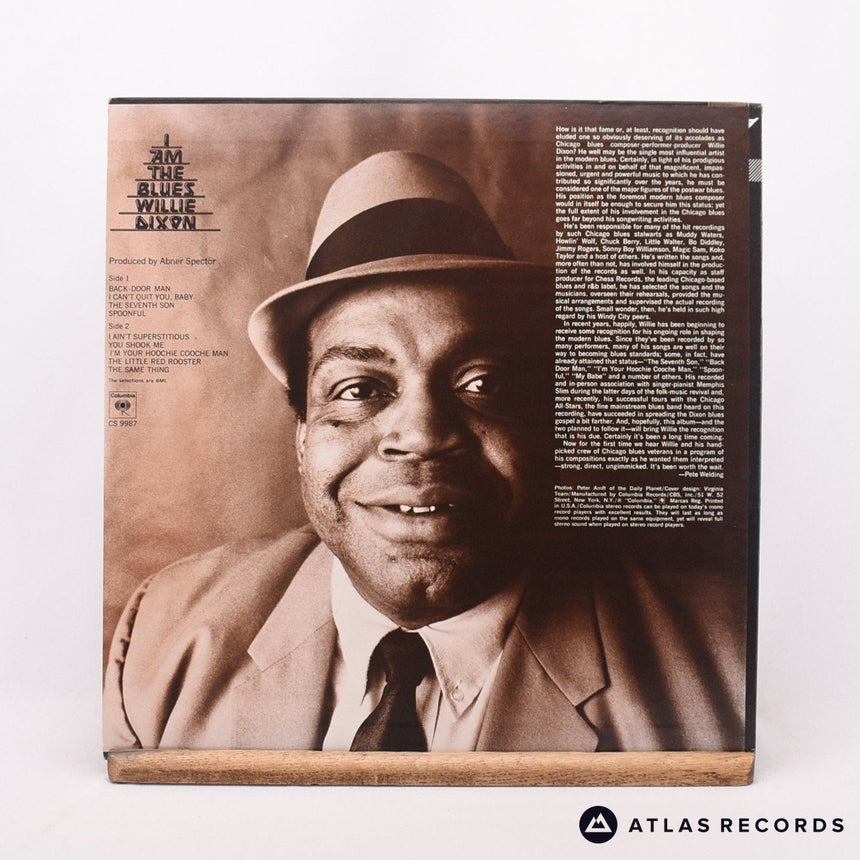 Willie Dixon - I Am The Blues - Repress Us -2A -2A LP Vinyl Record - EX/VG+