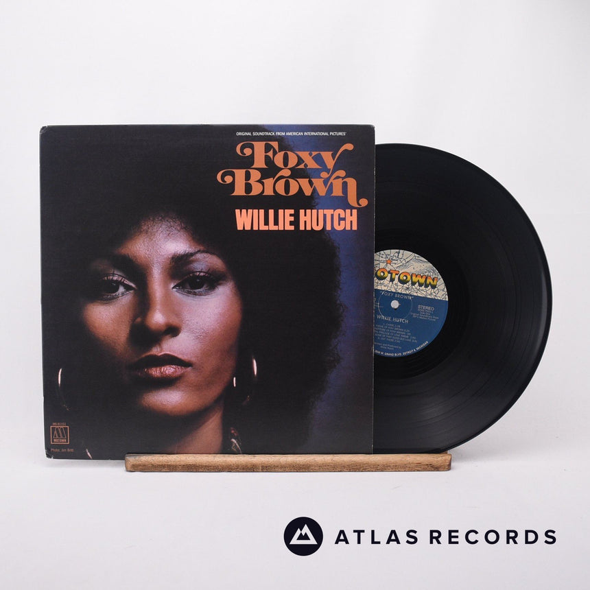 Willie Hutch Foxy Brown LP Vinyl Record - Front Cover & Record