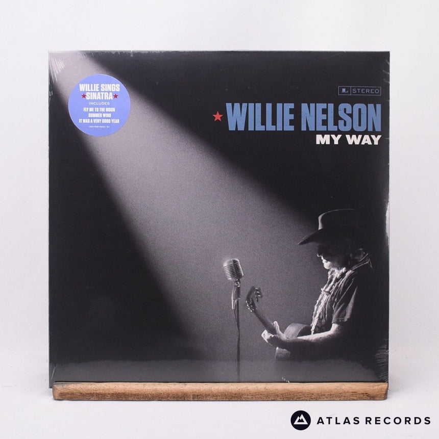 Willie Nelson My Way LP Vinyl Record - Front Cover & Record