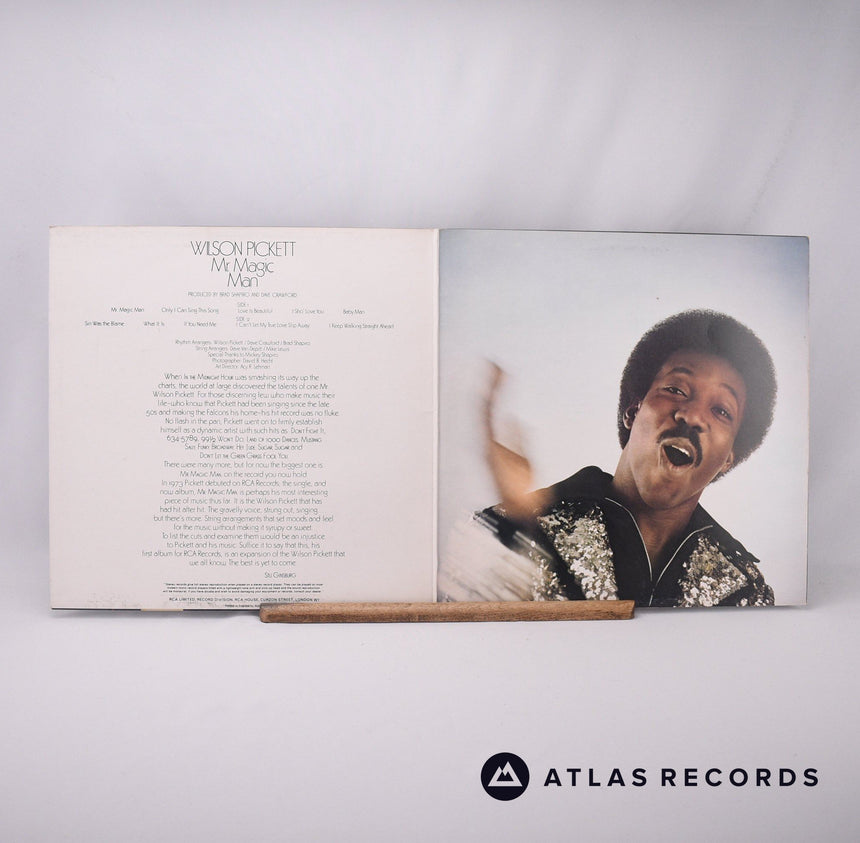 Wilson Pickett - Mr. Magic Man - Gatefold LP Vinyl Record - VG+/EX