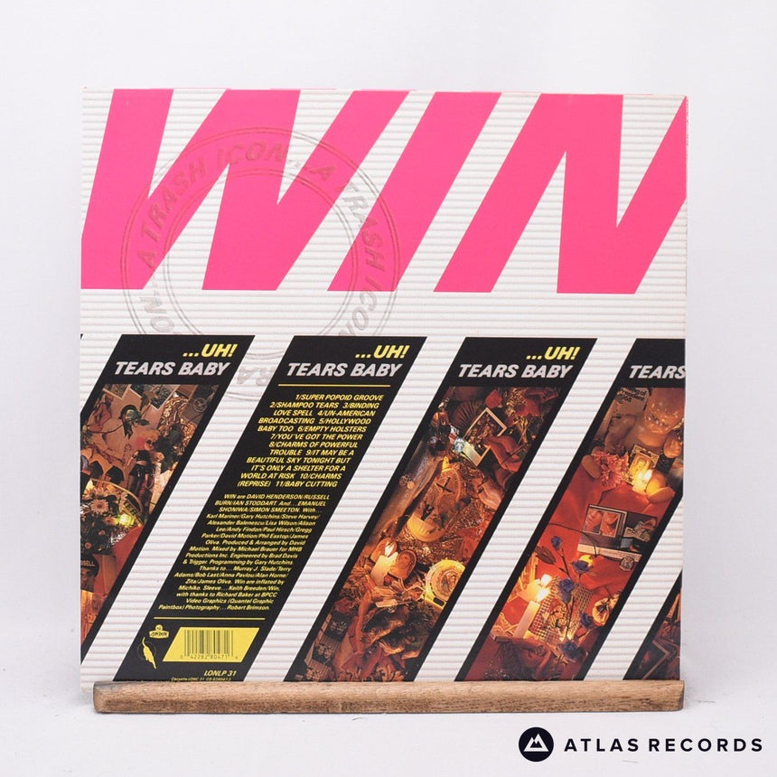 Win - ...Uh! Tears Baby - LP Vinyl Record - EX/EX