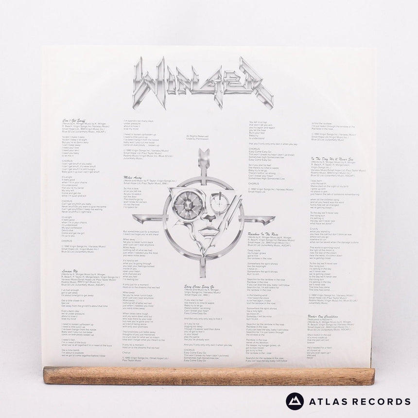 Winger - In The Heart Of The Young - LP Vinyl Record - VG+/EX