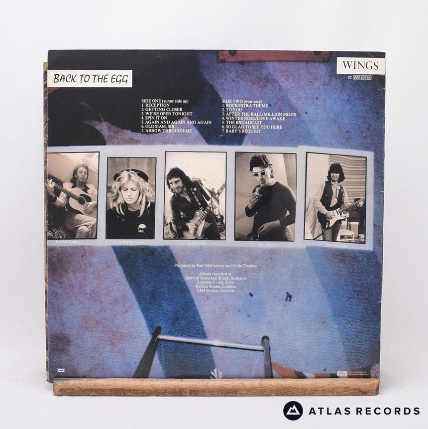 Wings - Back To The Egg - Netherlands LP Vinyl Record - VG+/VG+