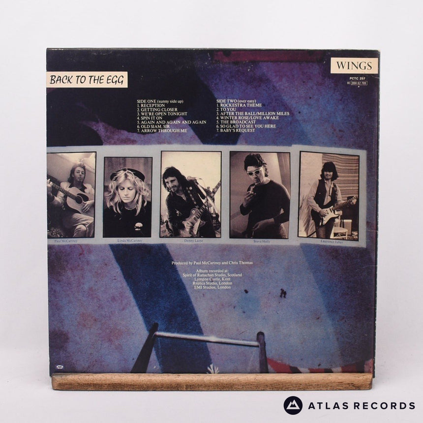Wings - Back To The Egg - LP Vinyl Record - VG+/VG+