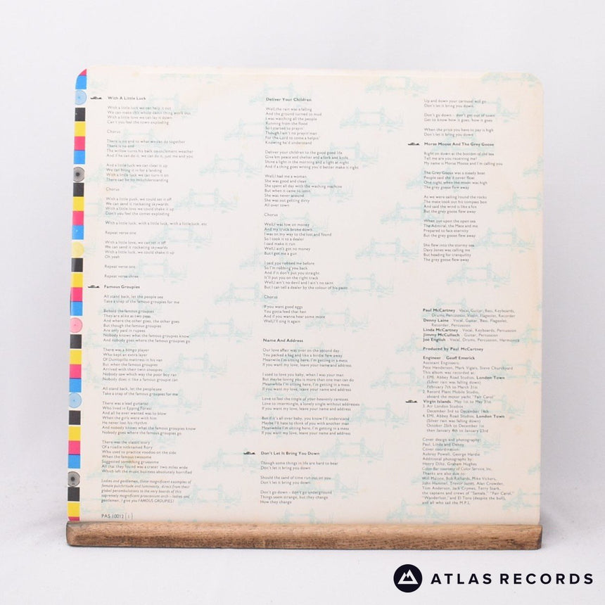 Wings - London Town - LP Vinyl Record - VG+/EX