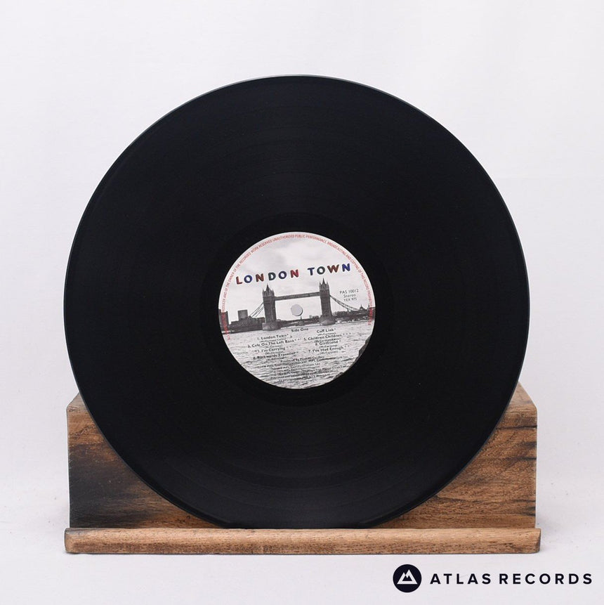 Wings - London Town - Poster LP Vinyl Record - VG+/VG+