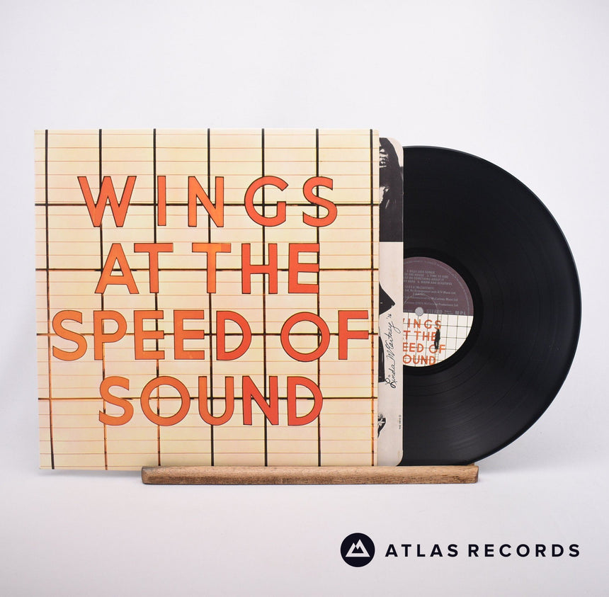 Wings Wings At The Speed Of Sound LP Vinyl Record - Front Cover & Record