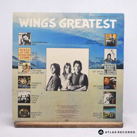 Wings - Wings Greatest - Poster LP Vinyl Record - EX/EX