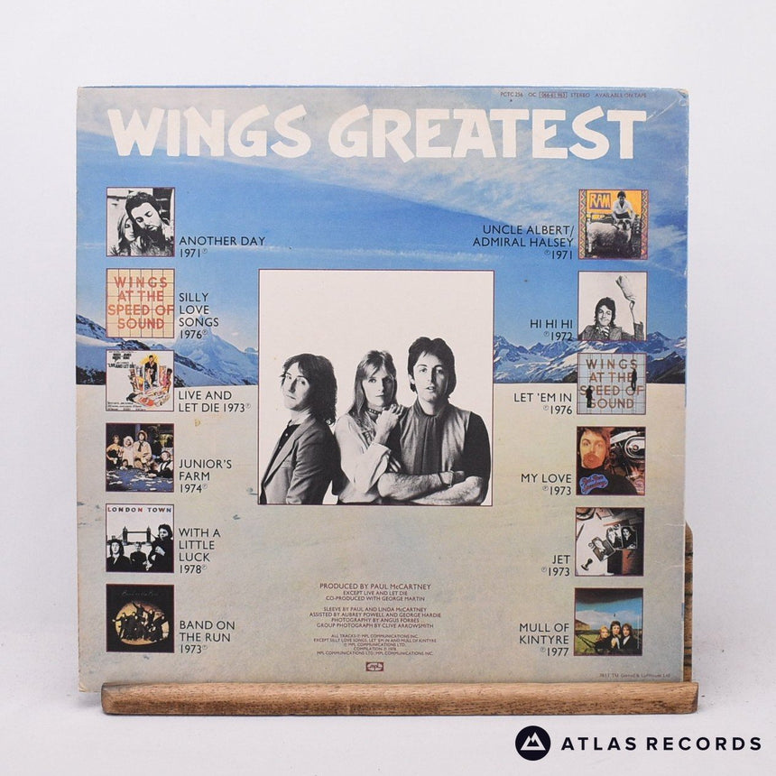 Wings - Wings Greatest - LP Vinyl Record - VG+/EX