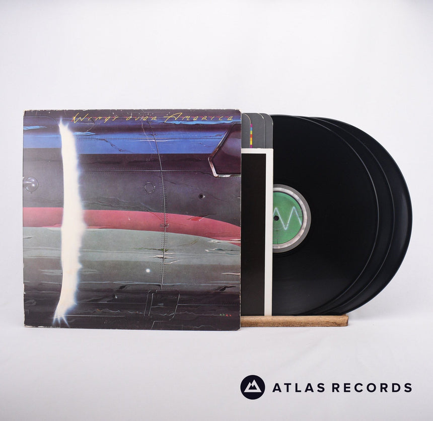 Wings Wings Over America 3 x LP Vinyl Record - Front Cover & Record