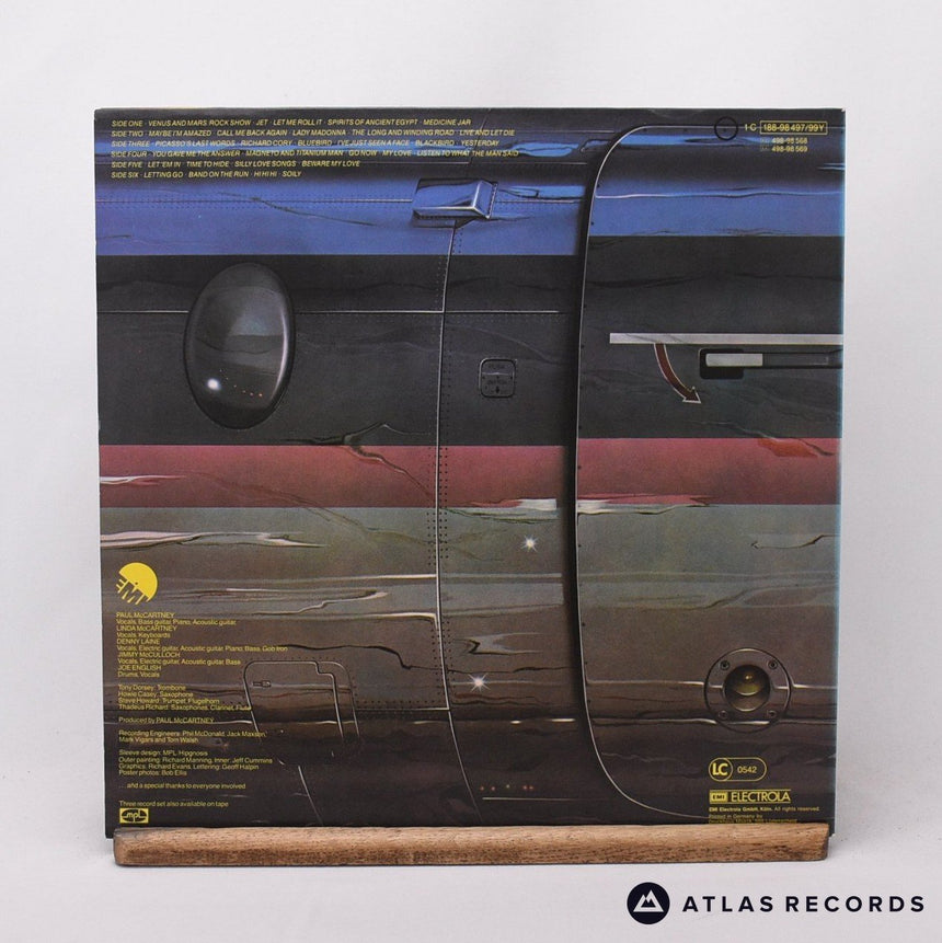 Wings - Wings Over America - Poster Gatefold 3 x LP Vinyl Record - EX/EX