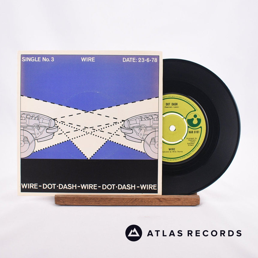 Wire Dot Dash 7" Vinyl Record - Front Cover & Record