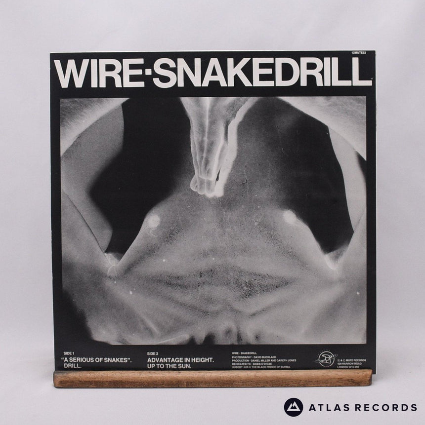 Wire - Snakedrill - A1 B2 12" Vinyl Record - EX/EX