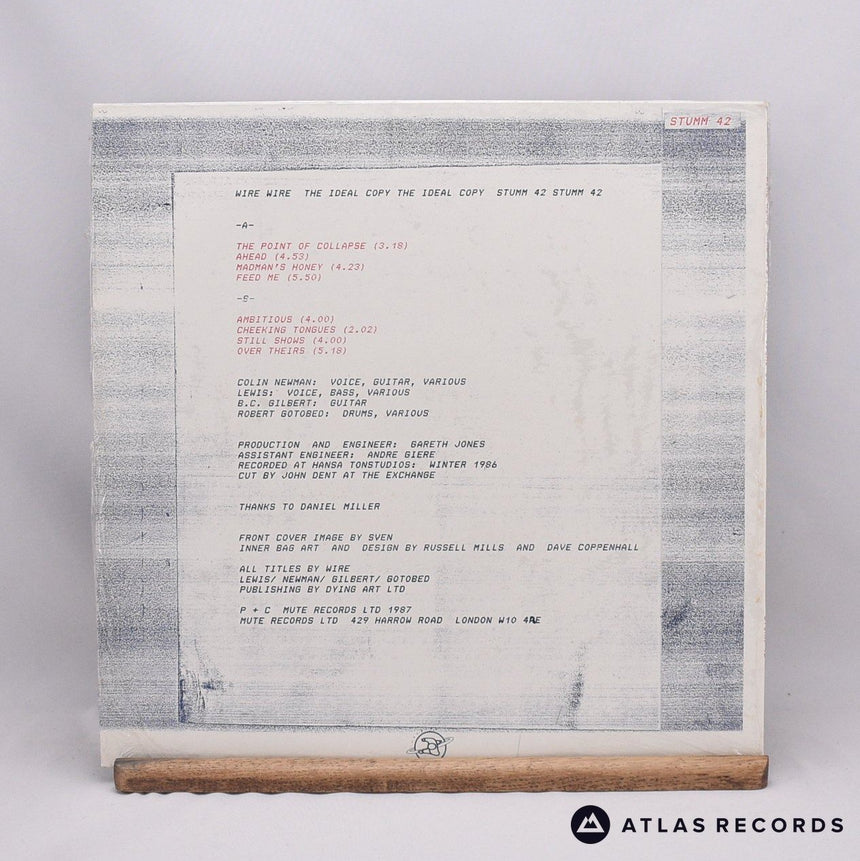 Wire - The Ideal Copy - LP Vinyl Record - EX/VG+