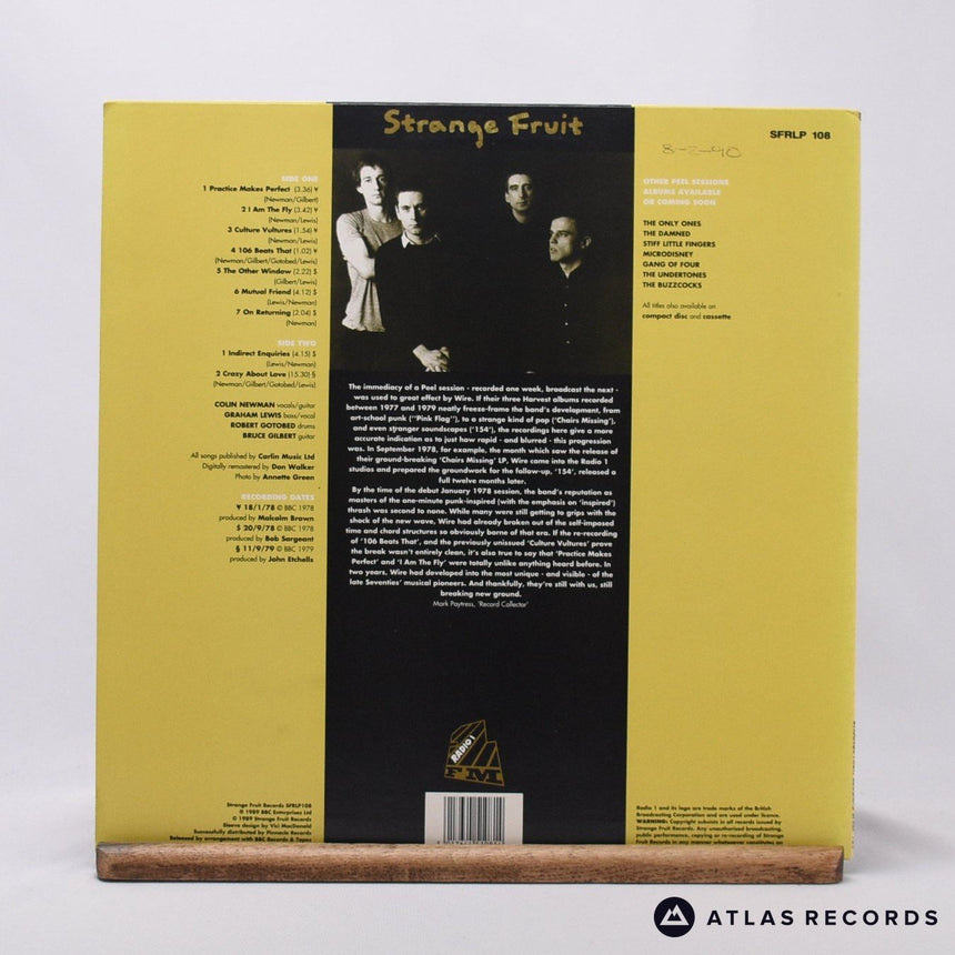 Wire - The Peel Sessions Album - LP Vinyl Record - EX/VG+