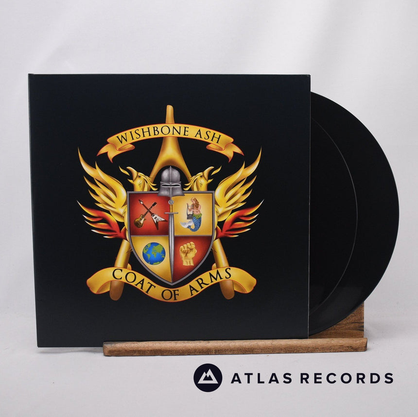Wishbone Ash Coat Of Arms 2 x LP Vinyl Record - Front Cover & Record