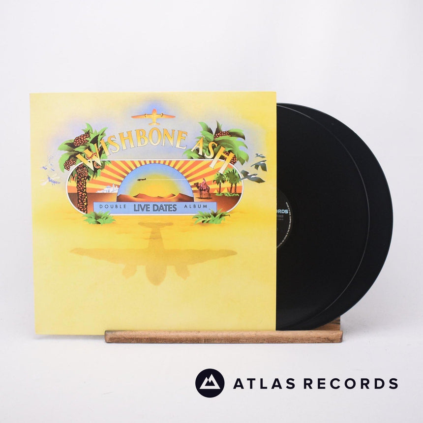 Wishbone Ash Live Dates 2 x LP Vinyl Record - Front Cover & Record