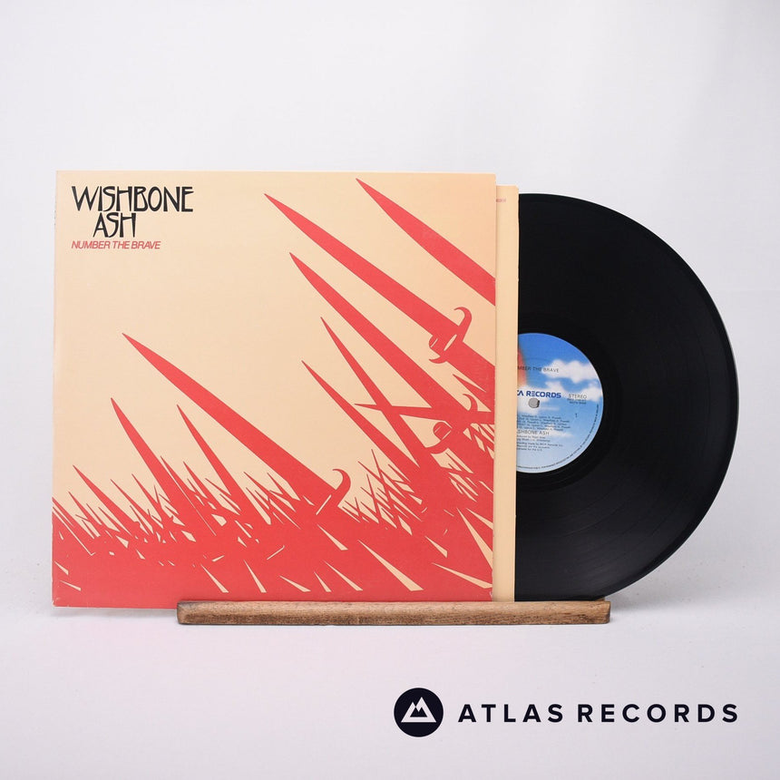 Wishbone Ash - Number The Brave - Strawberry A2 B1 LP Vinyl Record - EX/EX