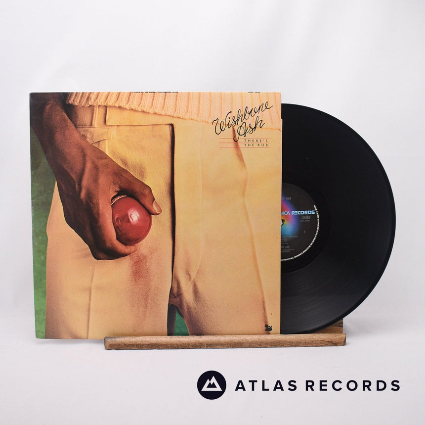 Wishbone Ash There's The Rub LP Vinyl Record - Front Cover & Record