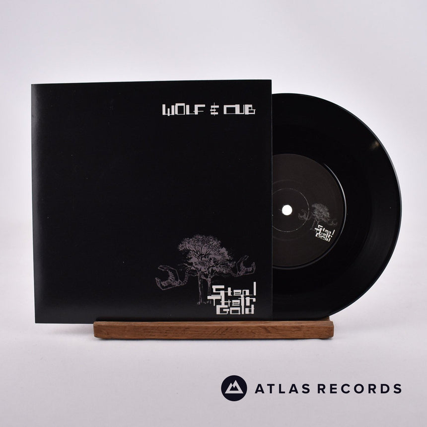 Wolf & Cub Steal Their Gold 7" Vinyl Record - Front Cover & Record