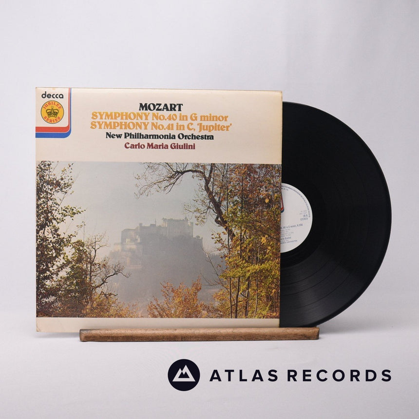Wolfgang Amadeus Mozart Symphony No. 40 In G Minor LP Vinyl Record - Front Cover & Record