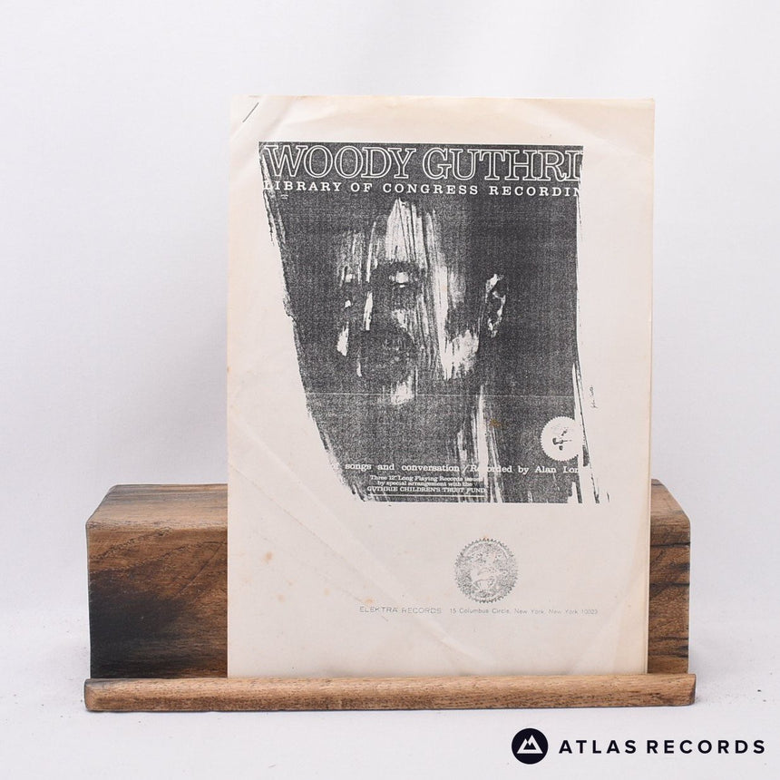 Woody Guthrie - Library Of Congress Recordings - 3 x LP Vinyl Record - VG+/VG+