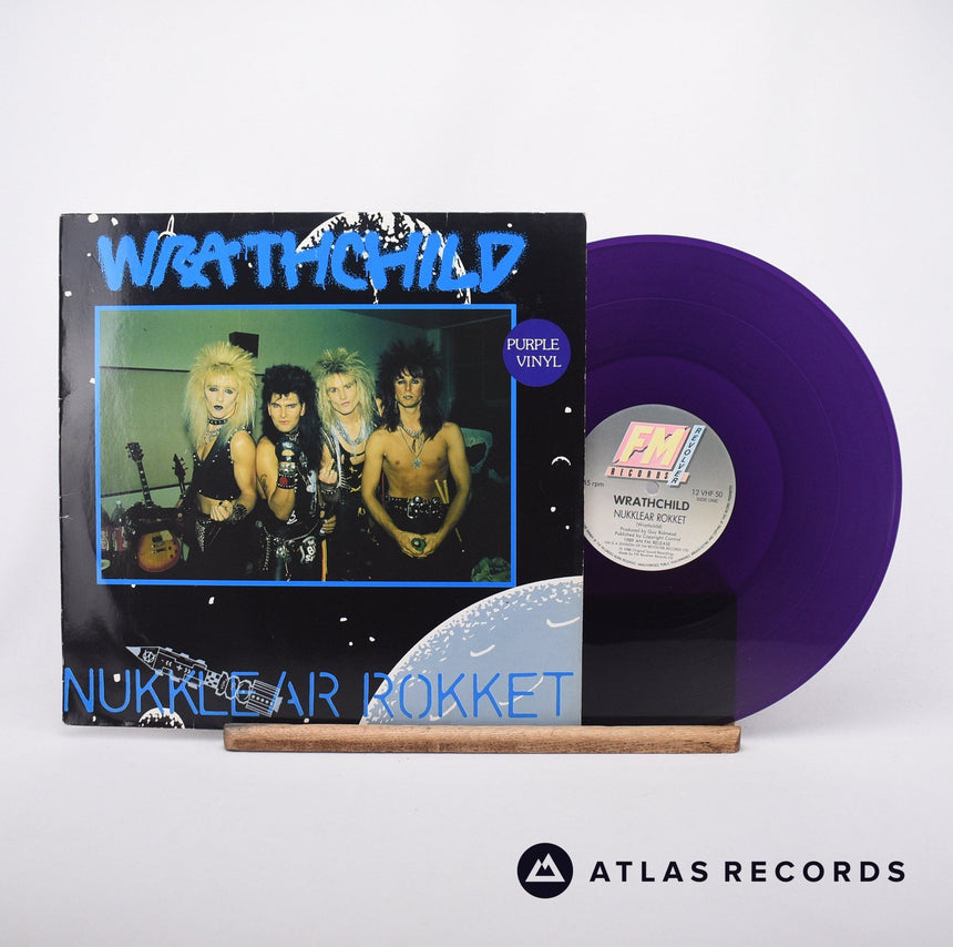 Wrathchild Nukklear Rokket 12" Vinyl Record - Front Cover & Record