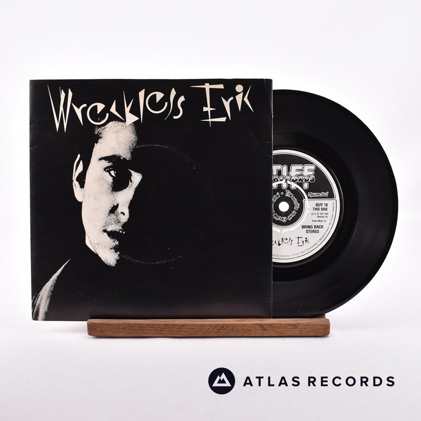 Wreckless Eric Whole Wide World 7" Vinyl Record - Front Cover & Record